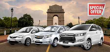 Delhi to Agra Taxi